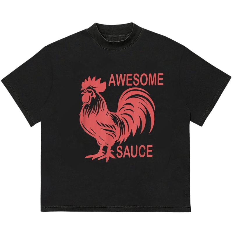 Awesome Ssauuce T-Shirt Recycled Cotton Graphic Vintage 90s Graphic Tee Hoodie, Sweatshirt | DripVista.com