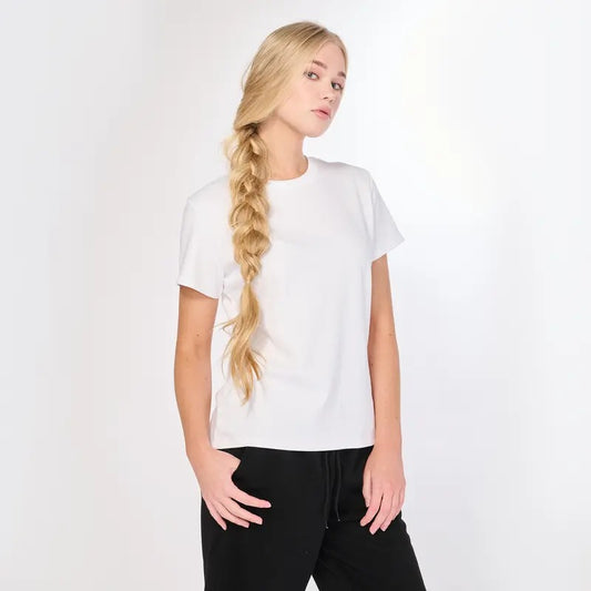 Axism Cotton Basic T-Shirt Everyday Fitted Style Casual Comfortable