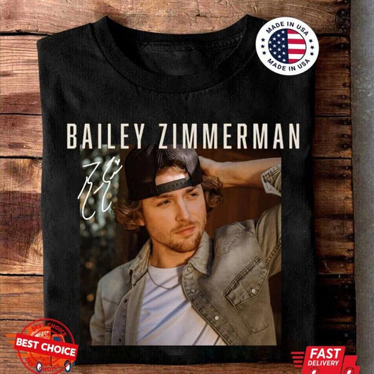 B Zimmermannn Singer Men Black Shirt