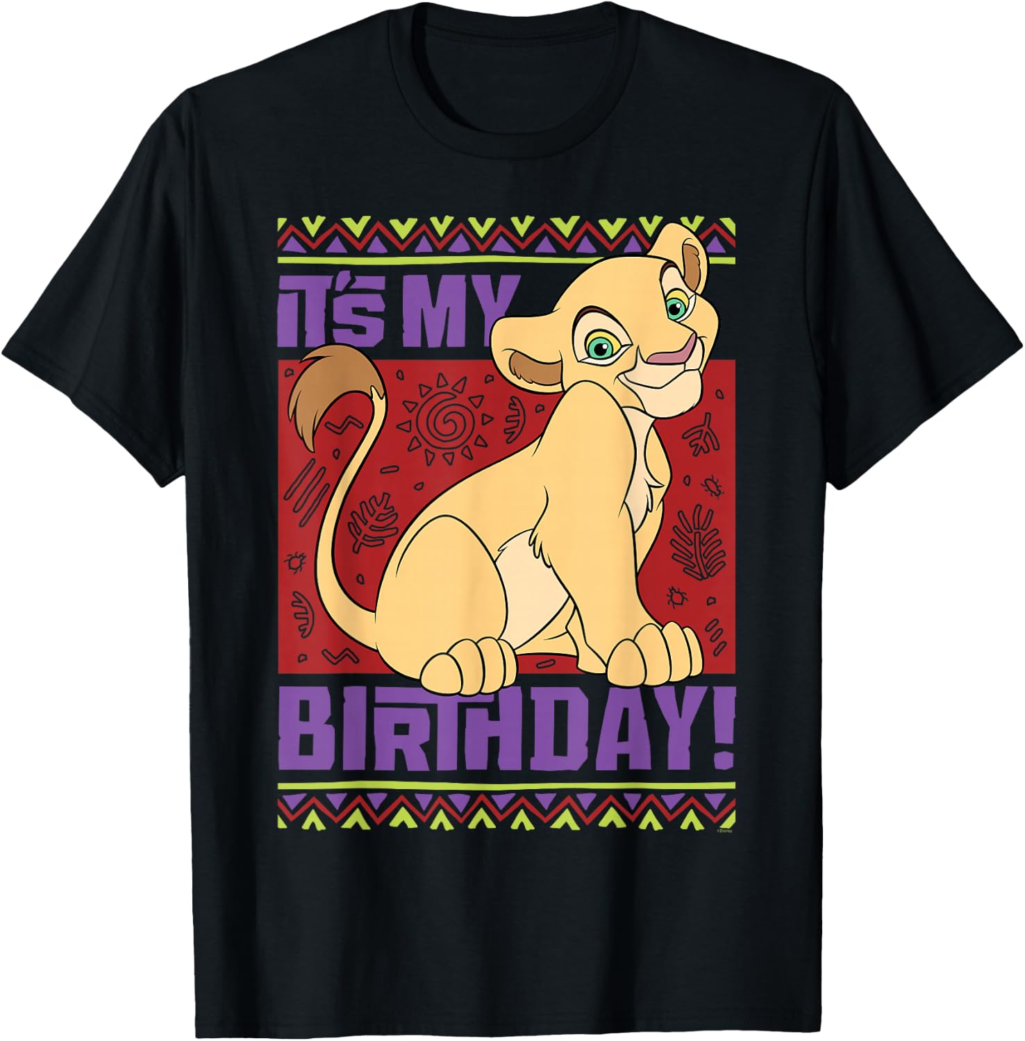 The Lion King Nala It's My Birthday Girl's Party T-Shirt