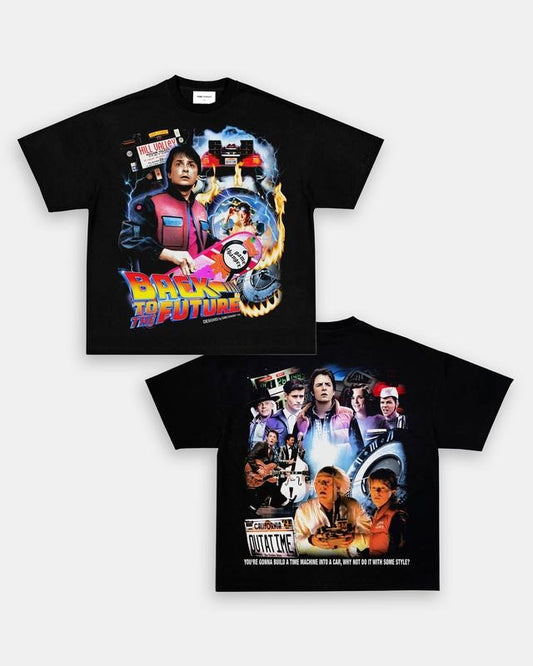BACK TO THE FUTURE V2 TEE  Trending Movie T shirt Vintage 90s T-shirt gift for Movie fans gift for him gift for her unisex T-shirt Urbanwear Shirt Casual Fabric