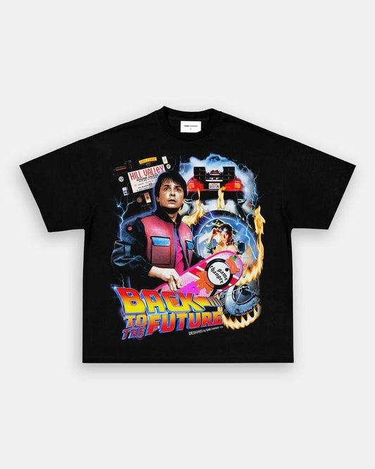 BACK TO THE FUTURE V3 TEE Trending Movie T shirt Vintage 90s T-shirt gift for Movie fans gift for him gift for her unisex T-shirt Urbanwear Shirt Casual Fabric