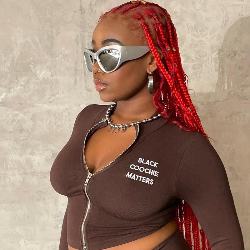 BCM Spandex Zippered Legging Set T-Shirts, Hoodie, Sweatshirt | DripVista.com