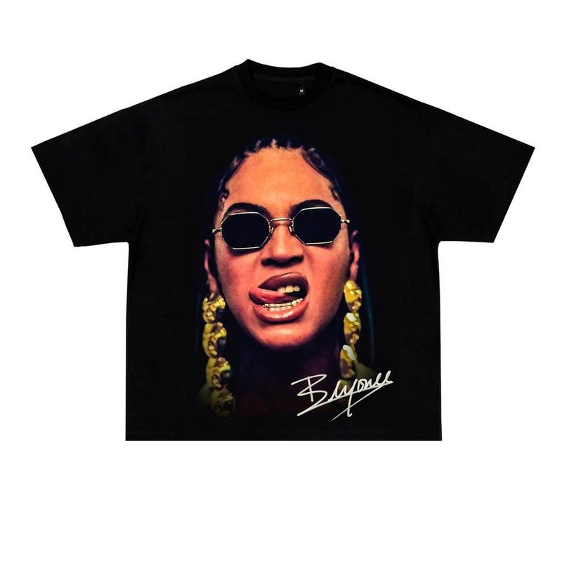 BEYONCE EST. SINCE TEE, Graphic Tee Iconic Style for Rap Fans Hoodie, Sweatshirt | DripVista.com