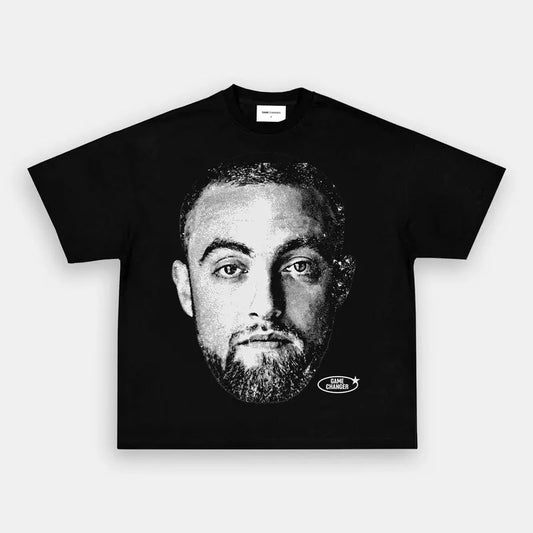 BIG FACE MAC TEE Heavy Cotton Tee Basketball Sreetwear 90s Styled Menswear Oversized
