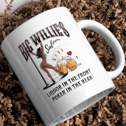 BIG WILLIES Coffee Mug 11oz - Elegant Design for Coffee Lovers Drinkware Tumbler