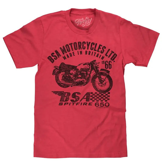 BSA Spitfire T-Shirt - Red