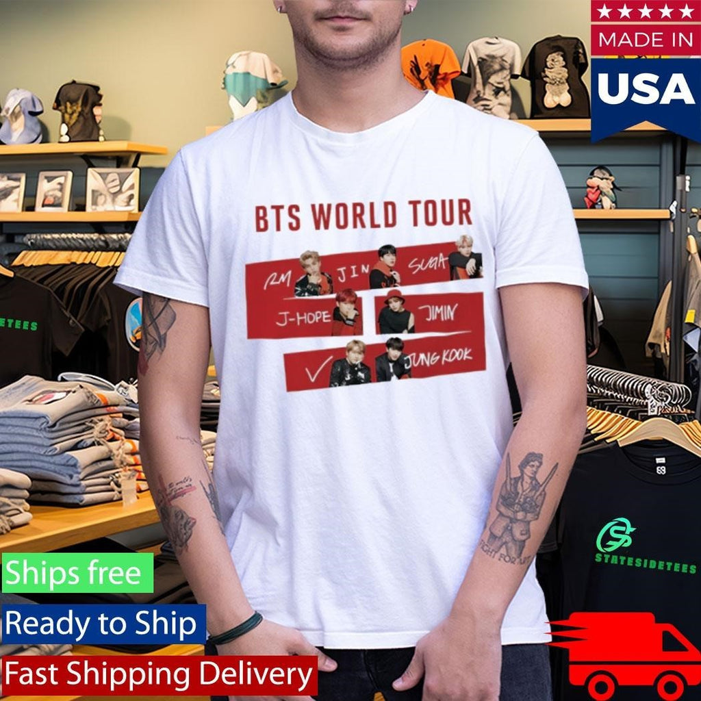 BTS World Tour 2026 Shirt