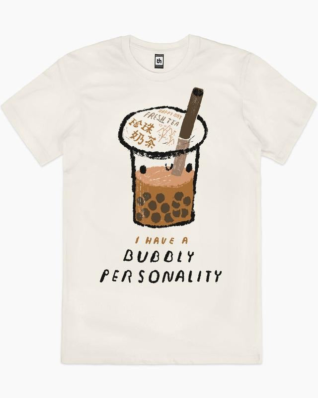 BUBBLY PERSONALITY T-SHIRT, Men Summer Fashion Cotton, Cotton Menswear, S to 3XL Soft Top
