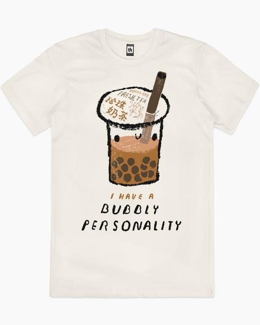 BUBBLY PERSONALITY T-SHIRT, Men Summer Fashion Cotton, Cotton Menswear, S to 3XL Soft Top