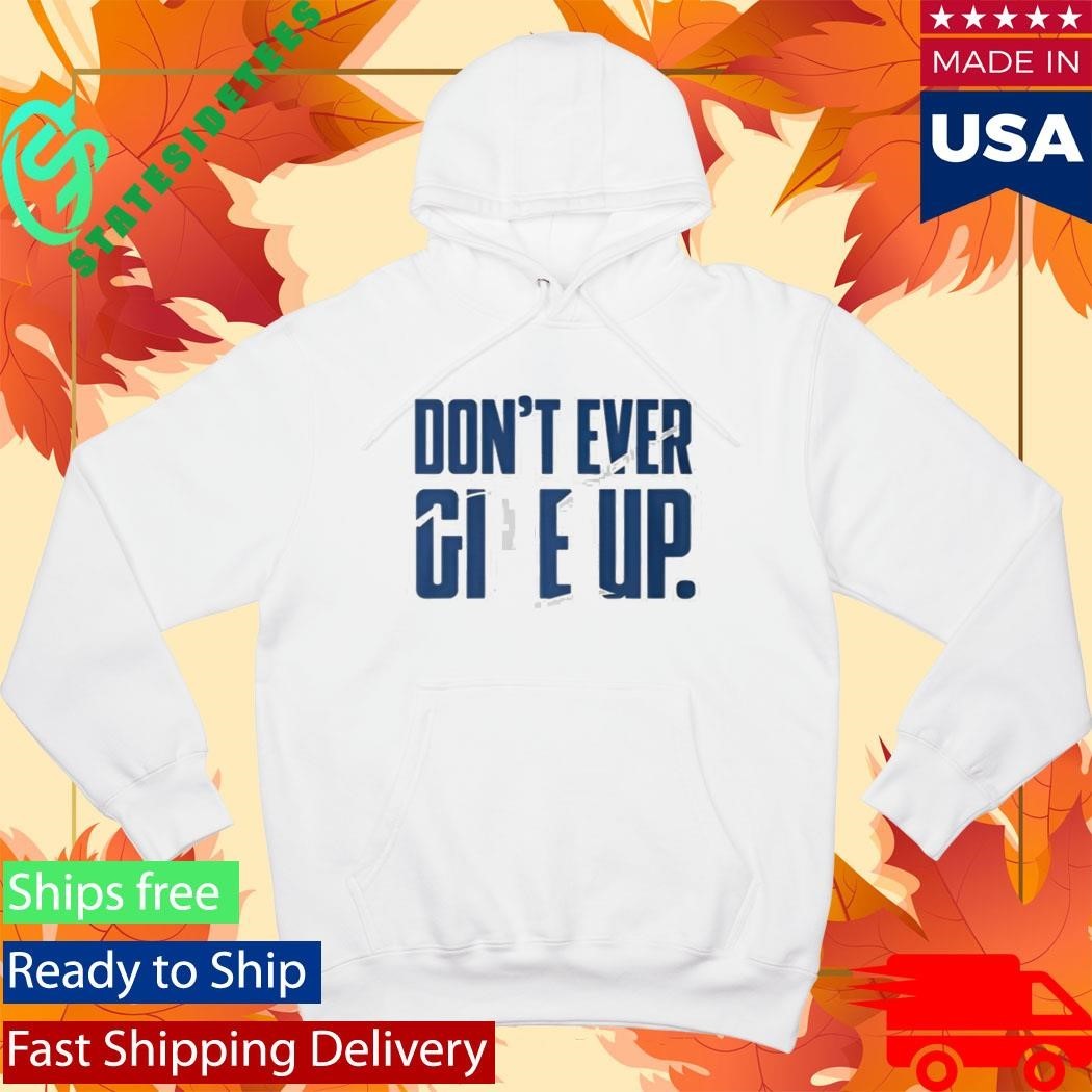 BYU Don’t Ever Give Up Shirt