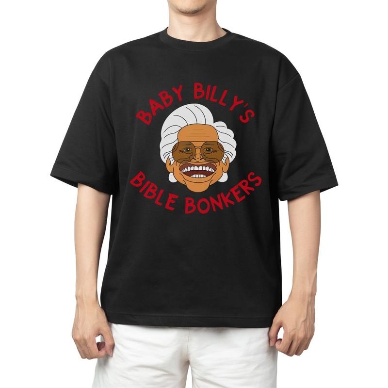 Baby Billy Bible Bonkers Shirt, Sweatshirt, Hooide, Trendy Shirt, Vintage Baby Billy 90s Shirt