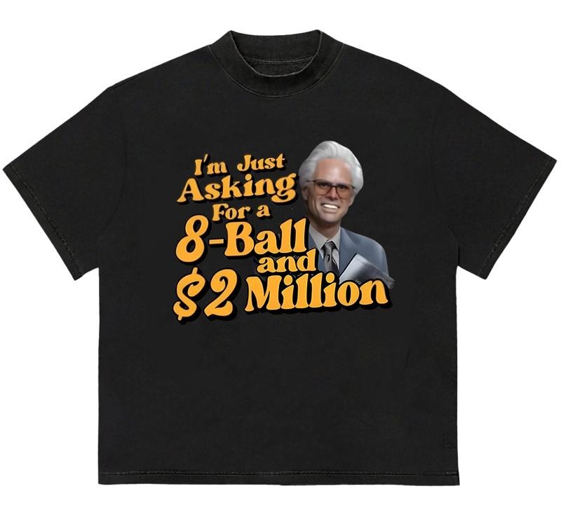 Baby Billy T-Shirt, 8ball and 2 million dollars T-Shirt Retro Graphic Tee Hoodie, Sweatshirt | DripVista.com