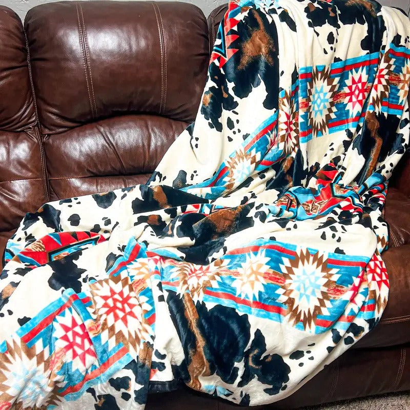 Baby Blues Oversized Blanket 82"x90"