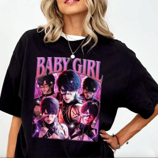 Baby Girl Caleb Shirt, Caleb Love and Deepspaec T-shirt