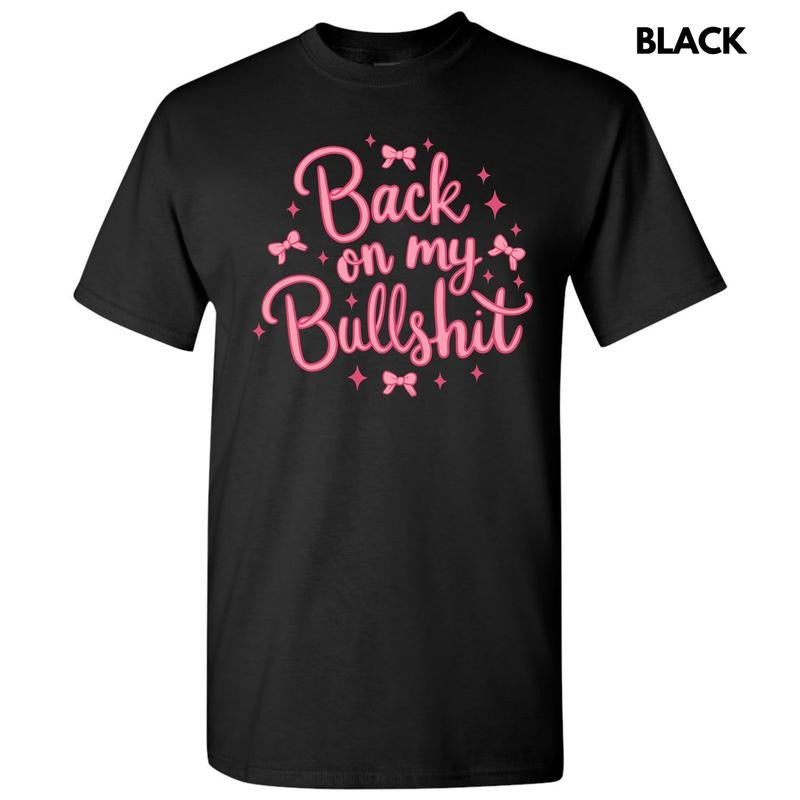 Back On My BS Coquette Gildan Short Sleeve T-Shirt 'NLB'