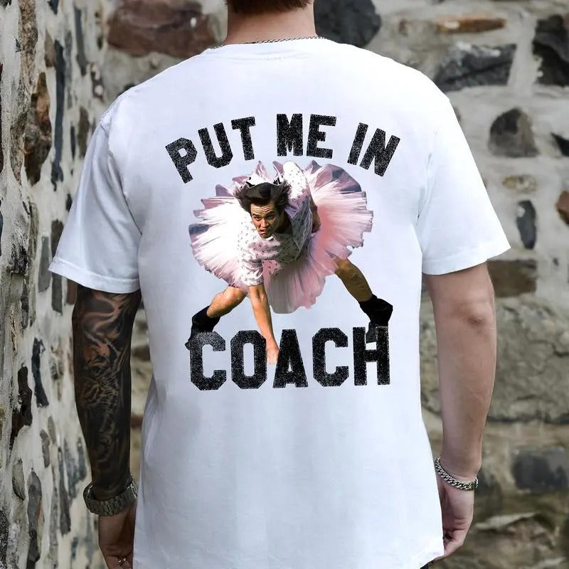 Back Put Me in Coach Shirtsweatshirt.hoodie, Funny Jim Carey Tshirt Sweatshirt Hoodie