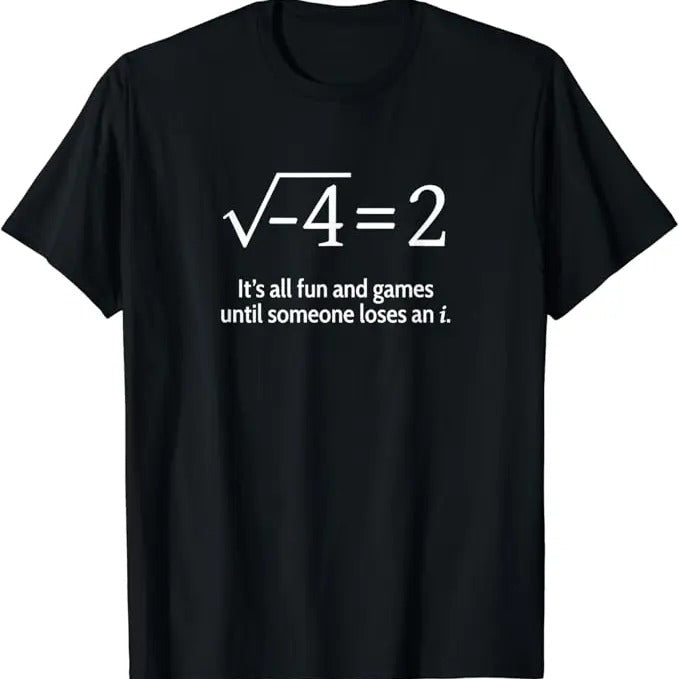 Back To School Shirts, Funny Math Shirts, Someone Loses An i Funny Math T-Shirt Cotton Fashion Casual Classic Hoodie,...