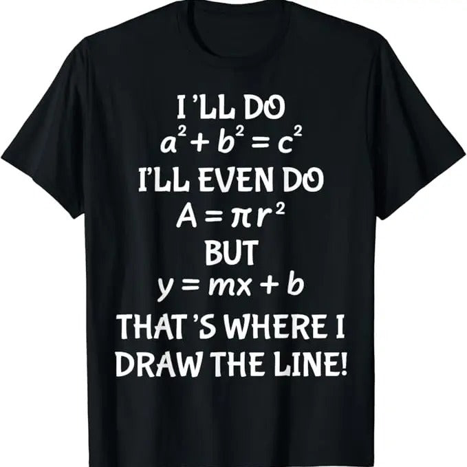 Back To School Shirts, Funny Math Teacher Joke Men Women Fun Best Math Quotes T-Shirt Cotton Fashion Casual Classic...