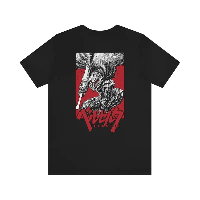 BackPrint Berserk Armor Tee - Anime Style Streetwear