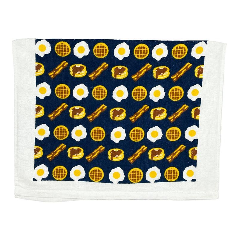Bacon And Eggs Funny Yummy Breakfast Tea Towel Funny Dish Towels Soft Adsorbent Tea Towel T-Shirts, Hoodie, Sweatshirt