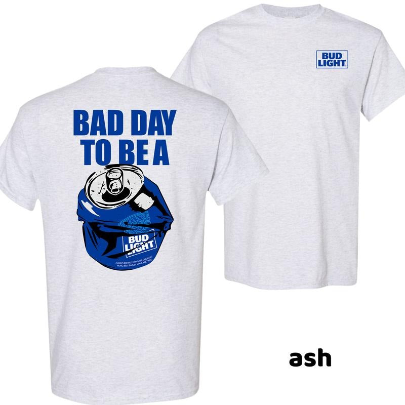 Bad Day Hidden leaf ninja Be WB shield Bud Light Tshirt, Funny Graphic Tees for Men Gunpla brand Women, Unisex Cotton...