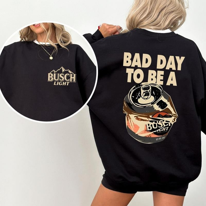 Bad Day To Be A Beer Shirt, Retro vintage Bus ch light tee shirt, Drink Fan Gift, trendy shirt, Funny Meme Party t-shirt...
