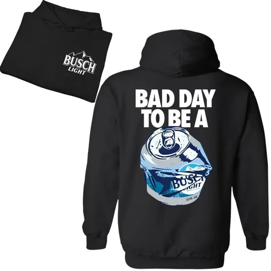 Bad Day to Be a Busch Light 2 Sides Printed Gildan-Unisex Hoodie Cotton