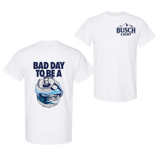 Bad Day to Be a Busch Light 2 Sides T-shirt, Full Color, For Men And For Women