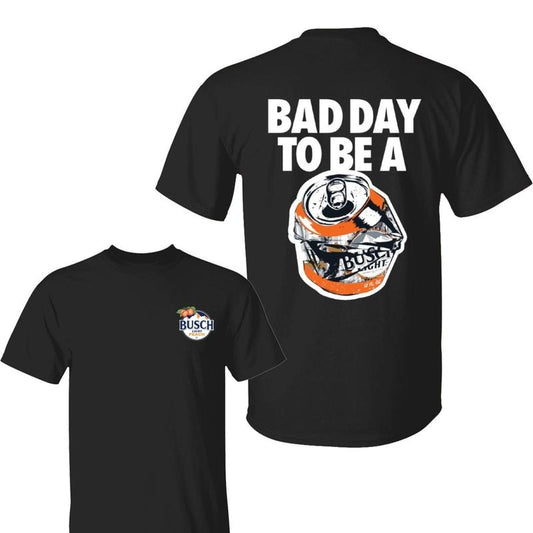 Bad Day to Be a Busch Light Peach T-Shirt, Busch light Peach Beer Full Color Shirt , Fathers Day Gift, Graphic Tee For Women, For Men