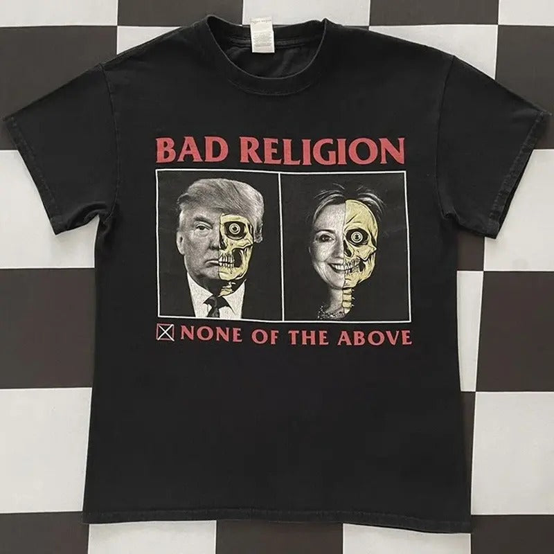 Bad Religion 2016 Vox Populi Tour None Of The Above Shirt Unisex Full Size Hoodie, Sweatshirt | DripVista.com