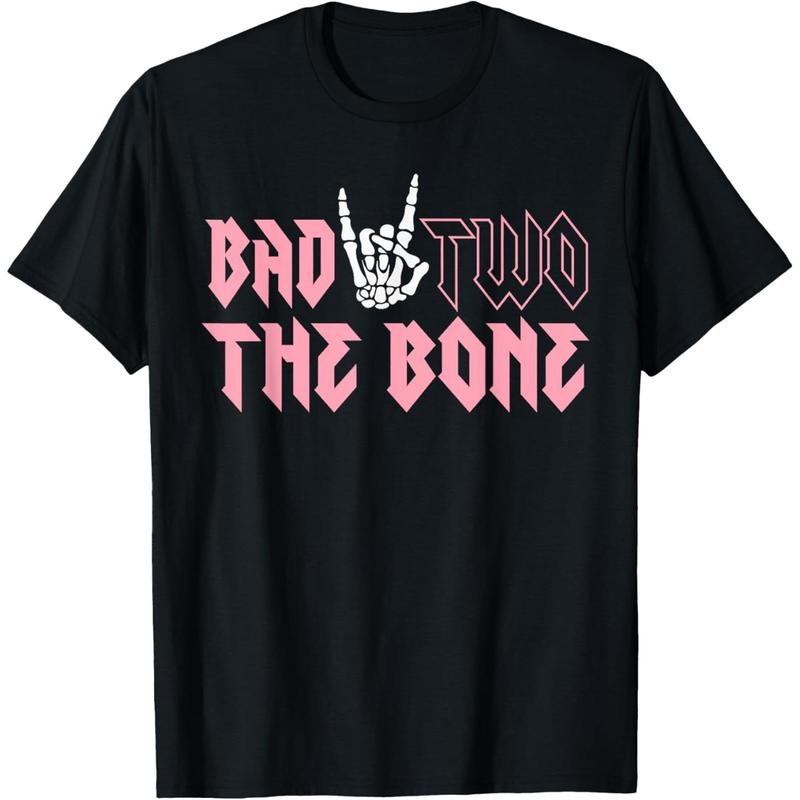 Bad Two the Bone Birthday 2 Years Old Birthday T-Shirt made in usa Hoodie, Sweatshirt | DripVista.com