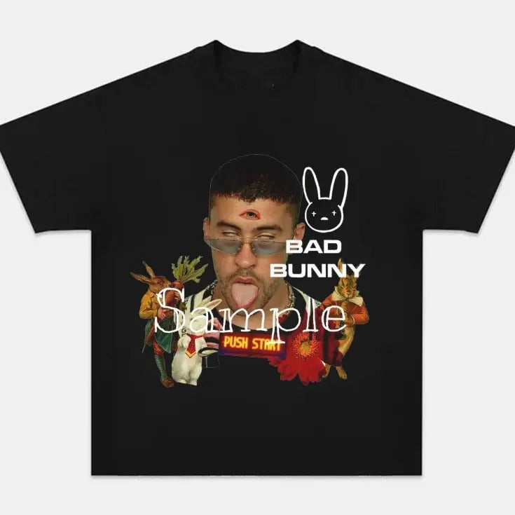 Badđ Bu.nny Third Eye Graphic T Shirt, Sweetshirt Fan Merch Hoodie, Sweatshirt | DripVista.com