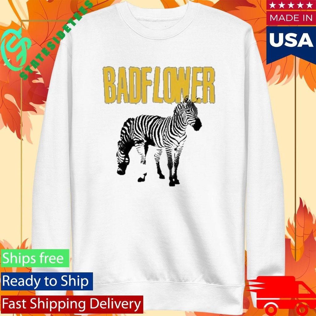 Badflower Zebra Shirt