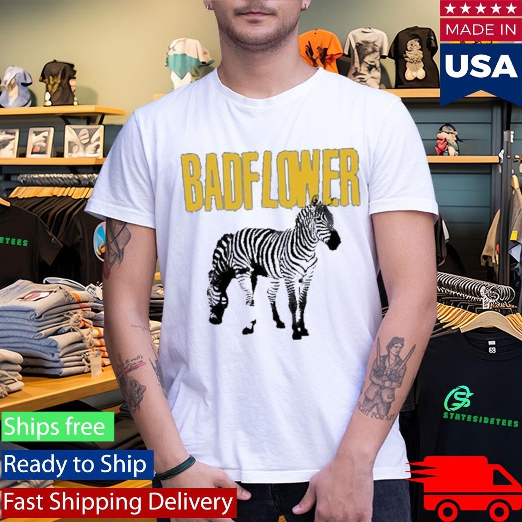 Badflower Zebra Shirt