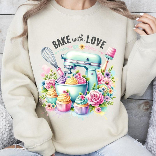 Bake With Love DTF Transfers - THIS IS NOT A SHIRT
