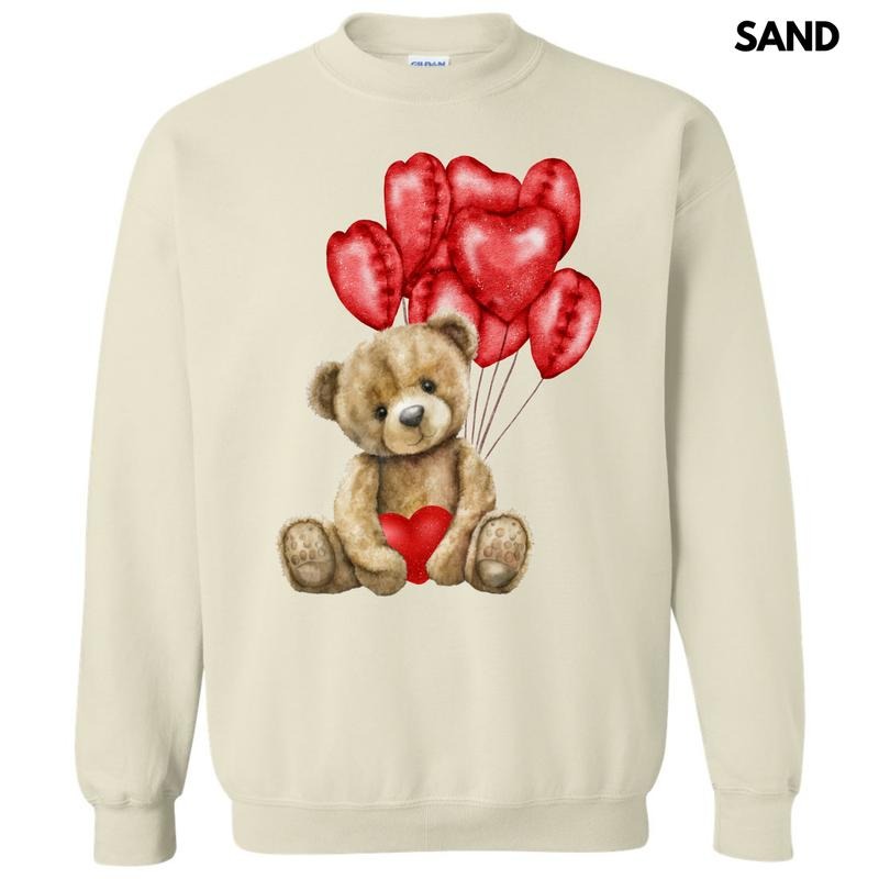 Balloon Valentine Bear Sweatshirt 'NLB'