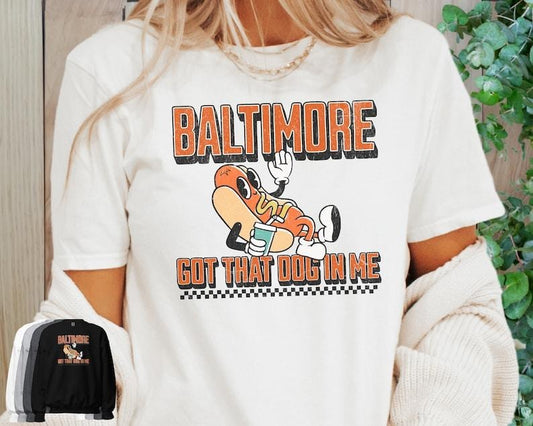 Baltimore Baseball Shirt, Baltimore Vintage Shirt, Game Day Shirt