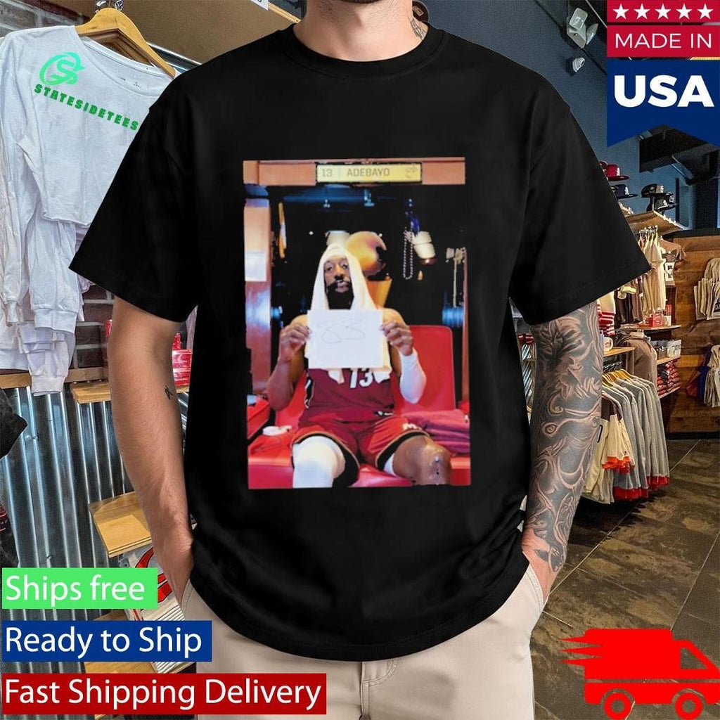 Bam Adebayo 500 Level Miami HEAT 83 Points Moments Shirt