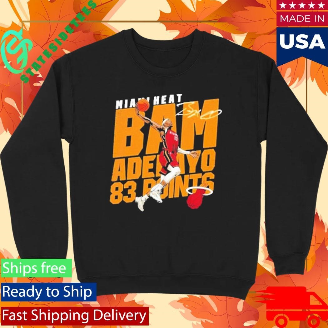 Bam Adebayo Miami Heat Adebayo 83 Points Shirt