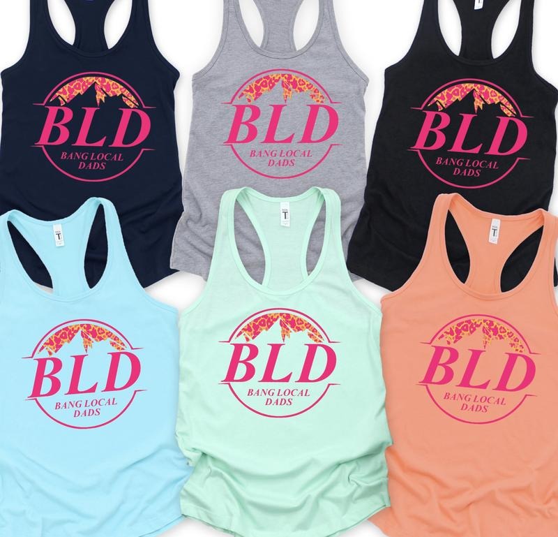 Bang Local Dads WOMENS FIT Tank Top Comfort Cotton