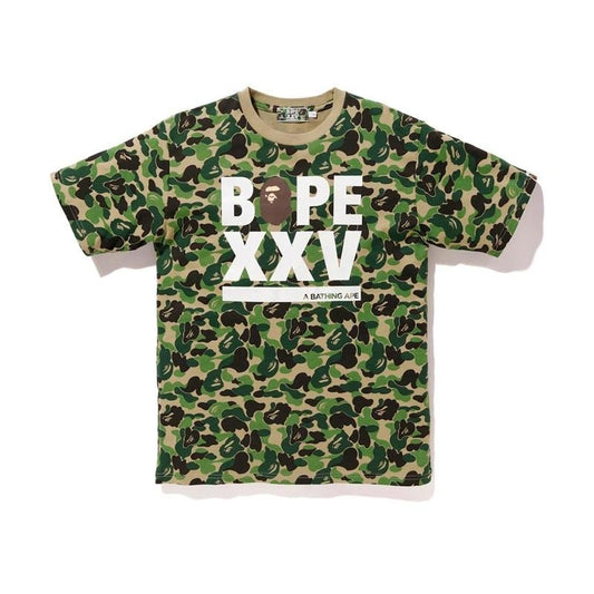 Bape ABC Bape XXV Logo Tee Green