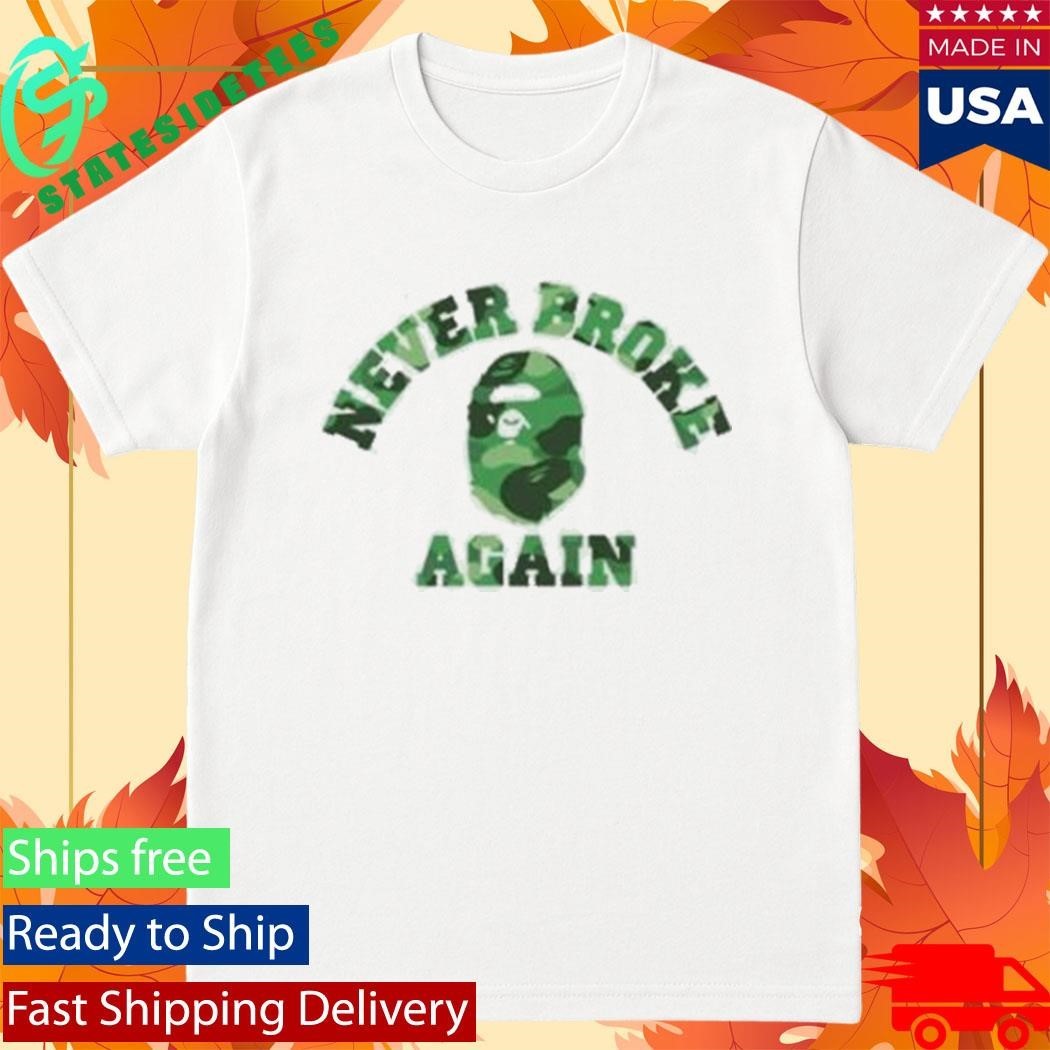 Bape X Youngboy Never Broke Again Sta Shirt