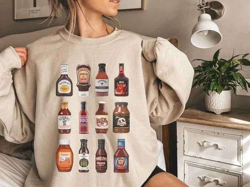 Barbecue Sauce Sweatshirt Gift for Barbecue Sauce Lovers T-Shirts, Hoodie | DripVista.com