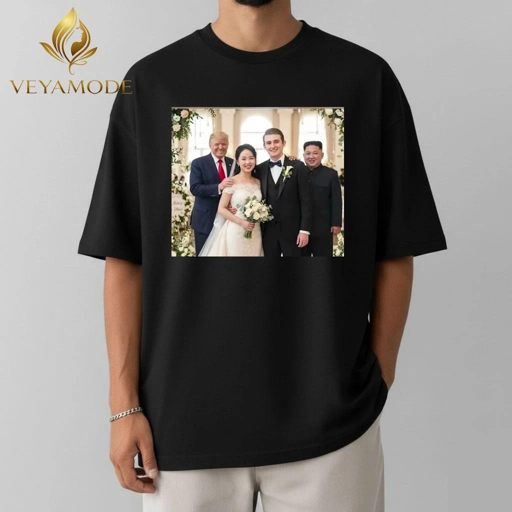 Barron Trump Kim Ju Ae wedding Donald Trump tee