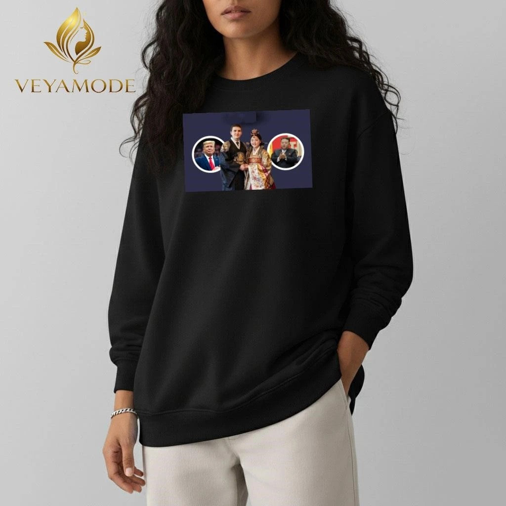 Barron Trump marriage Kim Ju Ae Donald Trump tee