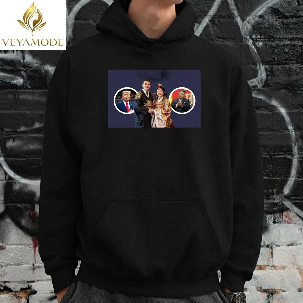 Barron Trump marriage Kim Ju Ae Donald Trump tee