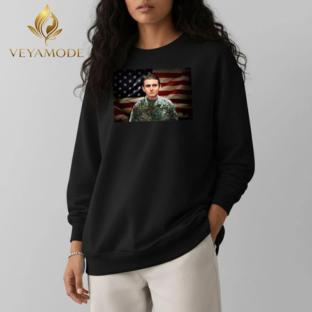 Barron Trump military service tee