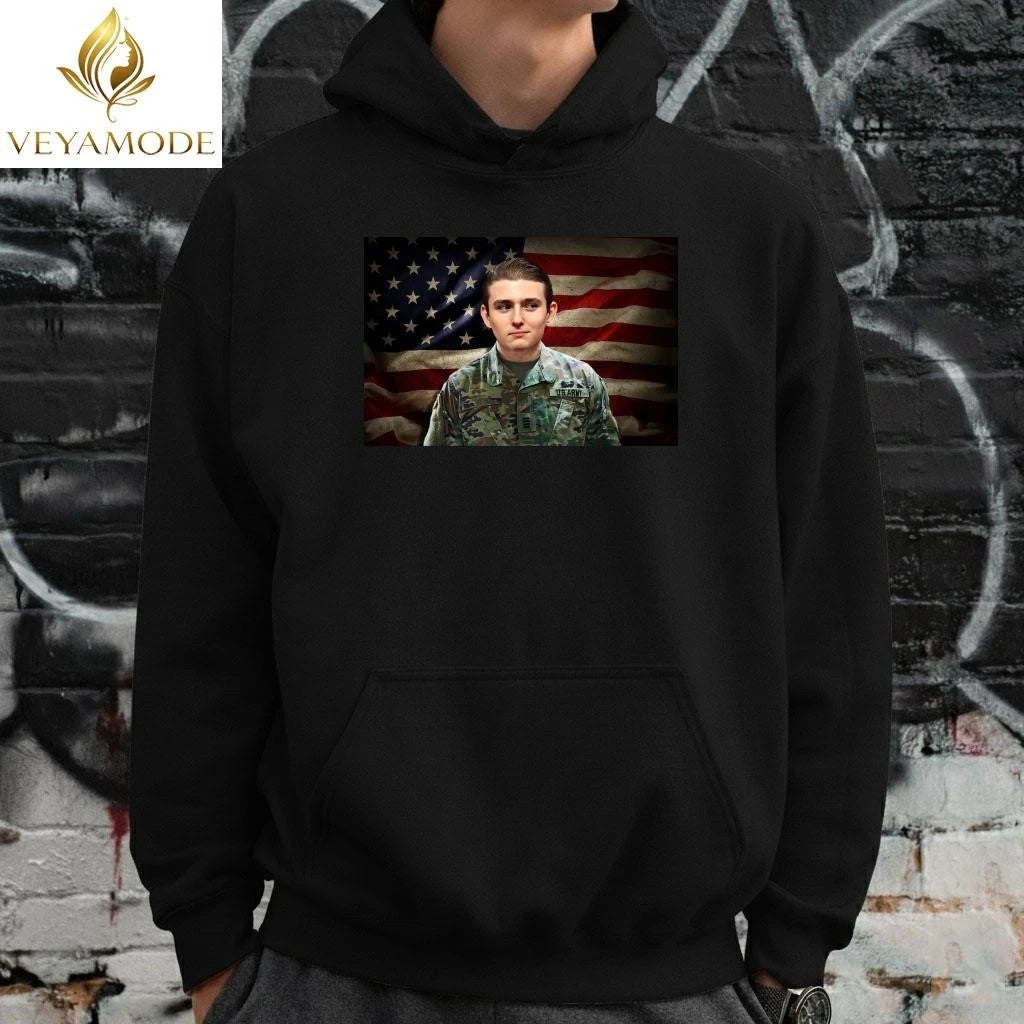 Barron Trump military service tee