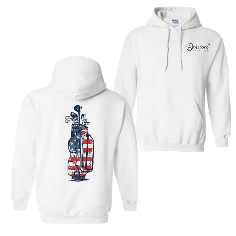Barstool Golf Flag Hoodie T-Shirt, For Men And Women, Trendy Shirt Sweatshirt | DripVista.com